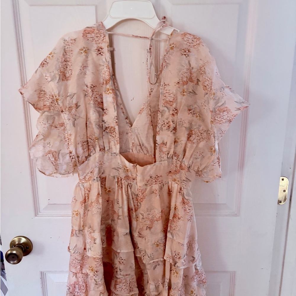 Floral Ruffle Dress - Picture 4 of 4